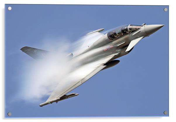Typhoon covered in vapour Acrylic by Rachel & Martin Pics
