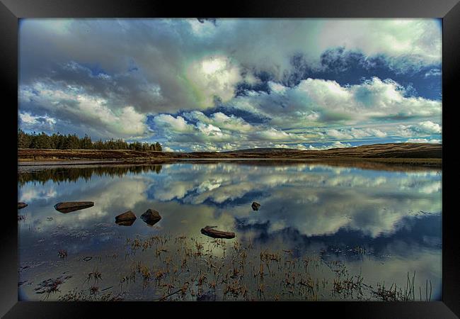 Scottish Highland Lochan Framed Print by Andy Anderson