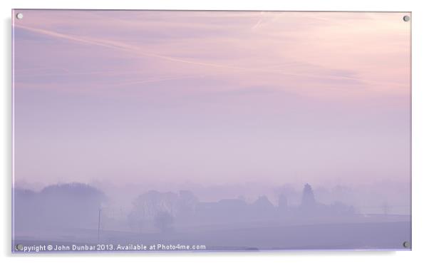 Still Mist Acrylic by John Dunbar