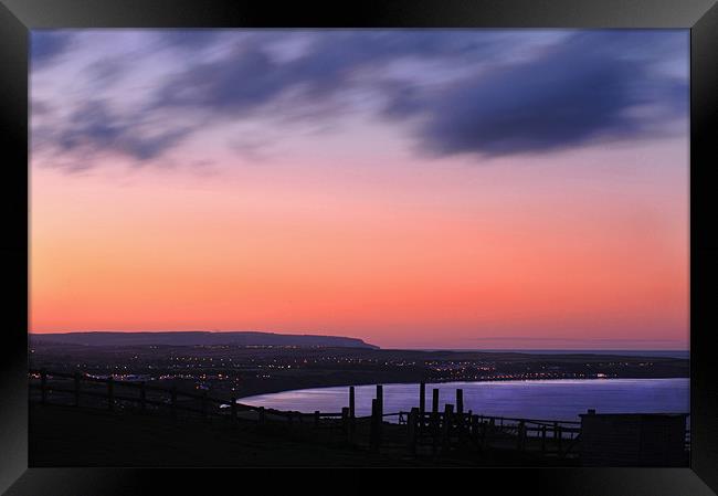 Alls Quiet on the Eastern Seas Framed Print by David Hollingworth