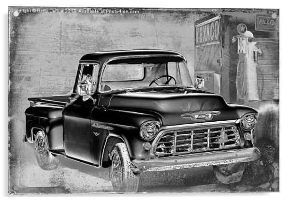 Classic Chevrolet Pickup Acrylic by Betty LaRue