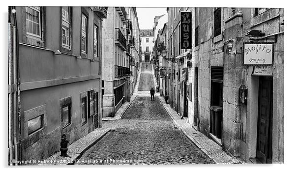 Lisbon Acrylic by Robert Pettitt