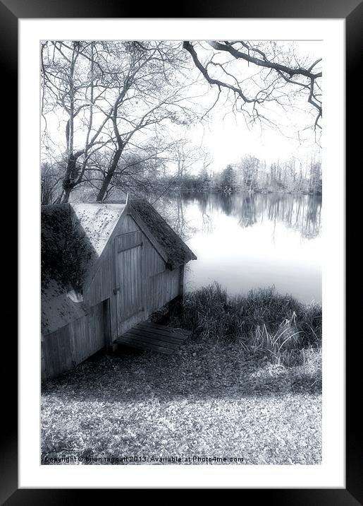 The Old Boat House Framed Mounted Print by Brian  Raggatt