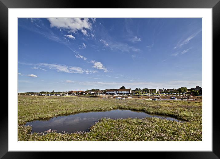 Beautiful Burnham Overy Staithe Framed Mounted Print by Paul Macro