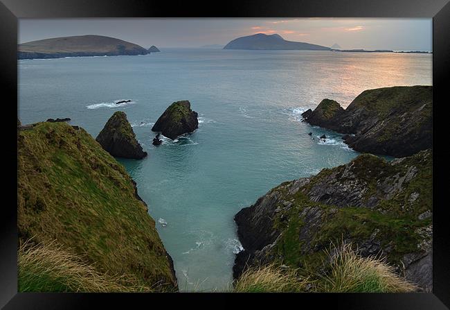 Blasket Island Framed Print by barbara walsh