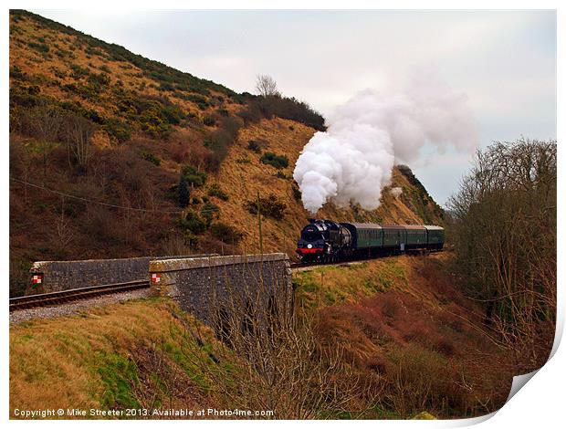 Steaming Well Print by Mike Streeter