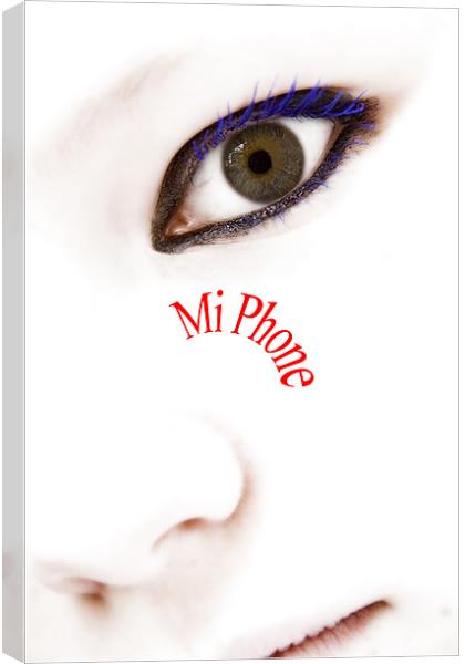 Mi Phone Canvas Print by Wayne Molyneux