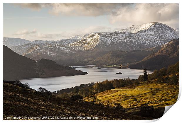 St Sunday Crag - Cumbria Print by David Lewins (LRPS)