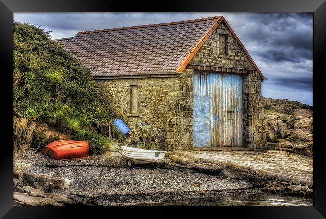 Olde Boat House Framed Print by Ian Mitchell