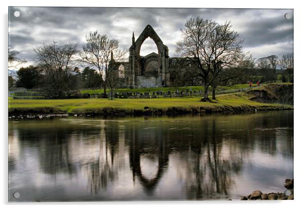 Bolton Abbey Reflection Acrylic by Sandi-Cockayne ADPS