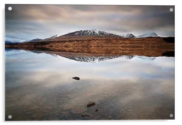 Loch Tulla Acrylic by Grant Glendinning