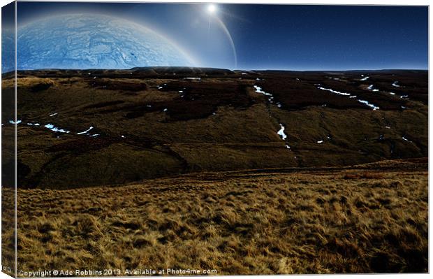 Surreal Scout Moor Canvas Print by Ade Robbins