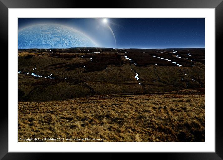 Surreal Scout Moor Framed Mounted Print by Ade Robbins