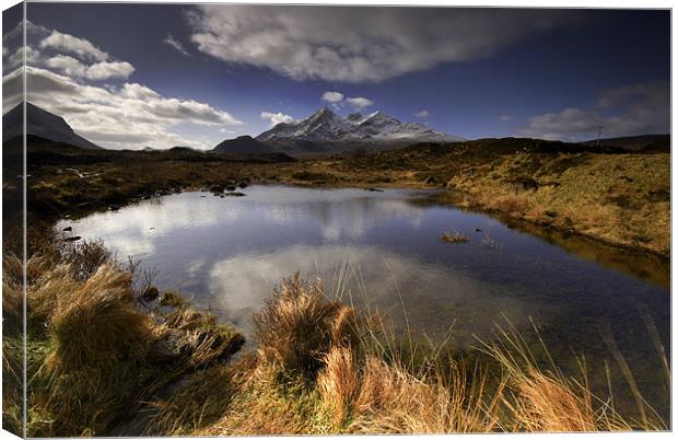 The Isle of Skye Canvas Print by Dave Hudspeth Landscape Photography