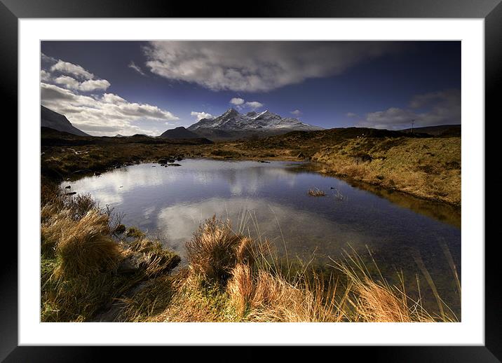 The Isle of Skye Framed Mounted Print by Dave Hudspeth Landscape Photography