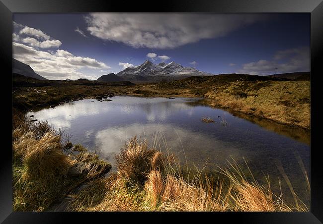 The Isle of Skye Framed Print by Dave Hudspeth Landscape Photography