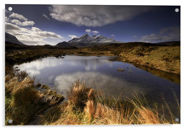 The Isle of Skye Acrylic by Dave Hudspeth Landscape Photography