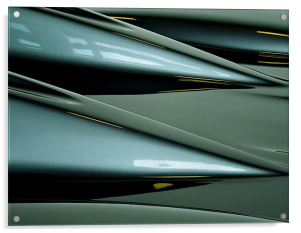 aerodynamics Acrylic by Heather Newton