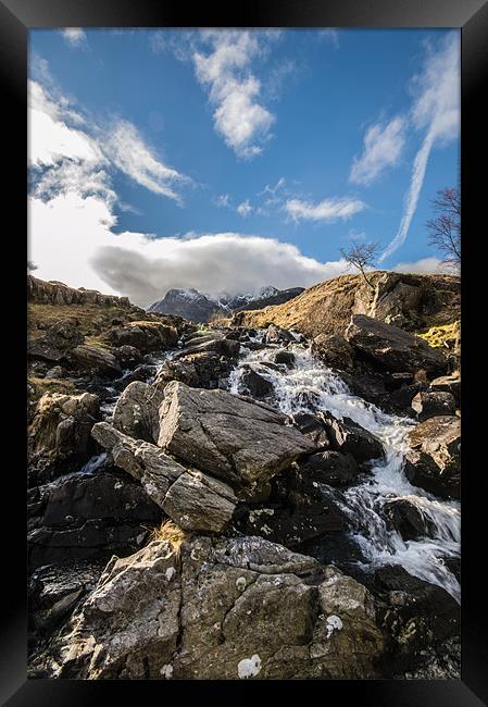 Mountain Water Framed Print by Phil Tinkler