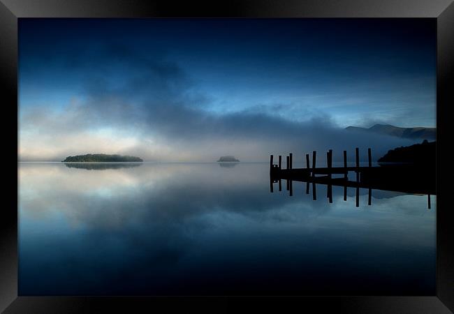 Derwentwater Dawn Framed Print by Dave Hudspeth Landscape Photography