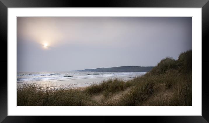 FRESHWATER WEST Framed Mounted Print by Anthony R Dudley (LRPS)