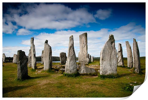 The Standing Stones of Callanish Print by Dave Hudspeth Landscape Photography