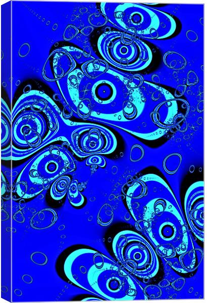 Drips and Ripples Canvas Print by iphone Heaven