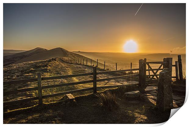 Mam Tor Gateway Print by Phil Tinkler