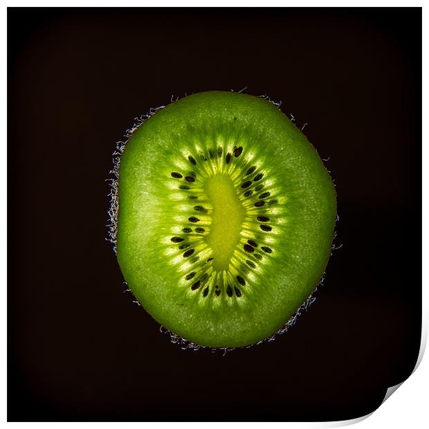 Backlit Fruit Print by Ian Johnston  LRPS