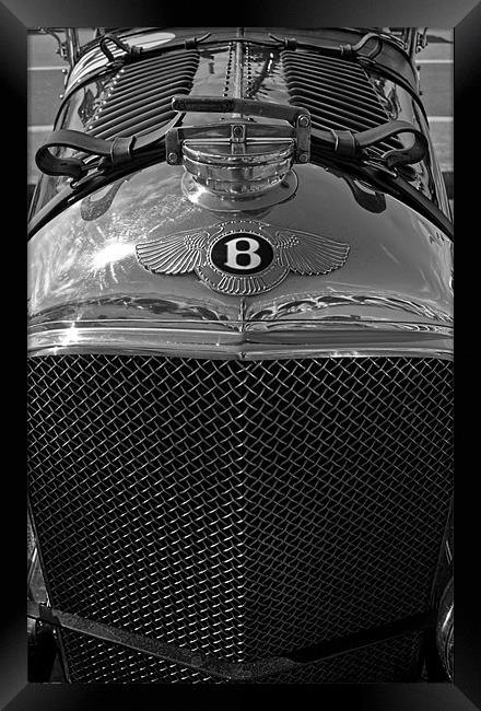 1928 Bentley Framed Print by iphone Heaven