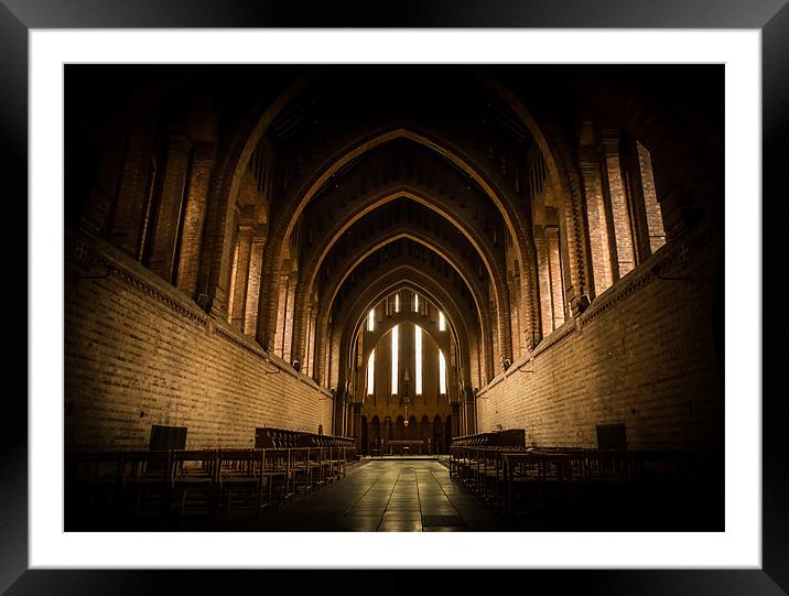 An Abbey View Framed Mounted Print by Ian Johnston  LRPS