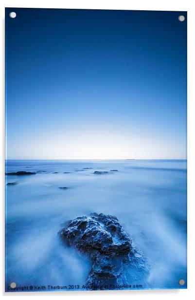 Blue Sea Acrylic by Keith Thorburn EFIAP/b