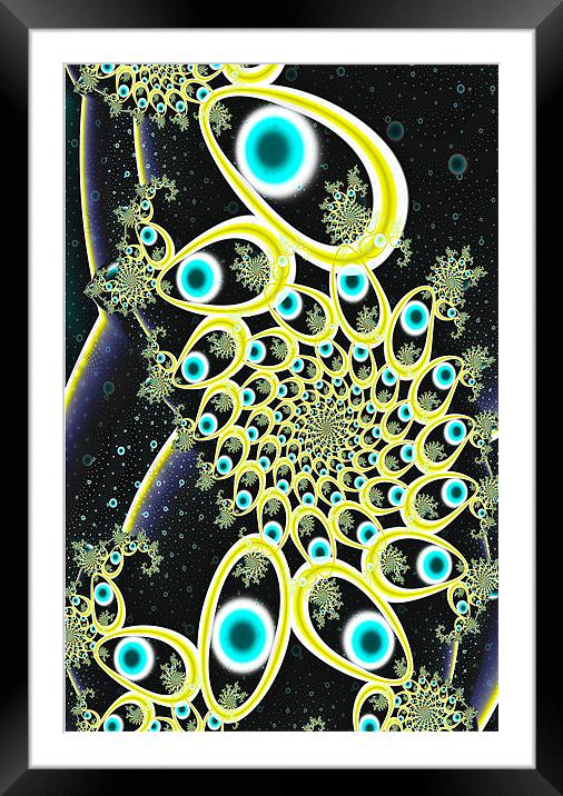 Night Lights Framed Mounted Print by iphone Heaven