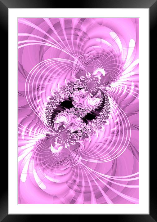 Pretty in Pink Framed Mounted Print by iphone Heaven