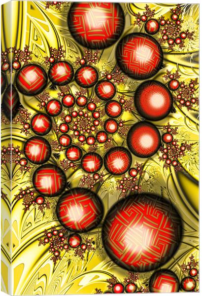 Chinese Balls Canvas Print by iphone Heaven