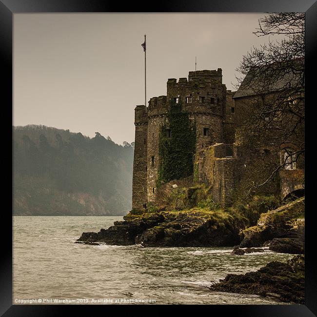 Dartmouth Castle and Church Framed Print by Phil Wareham