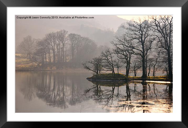 Rydalwater Light Framed Mounted Print by Jason Connolly