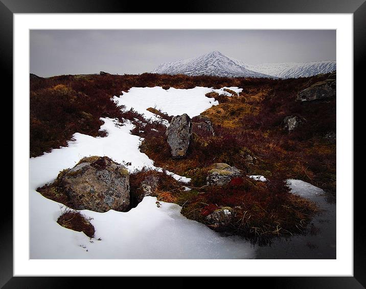 corrour at 3 oclock Framed Mounted Print by dale rys (LP)