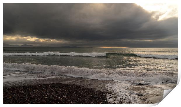 Kinard beach Print by barbara walsh