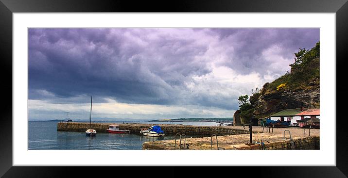 Threatening Skies Framed Mounted Print by Douglas McMann