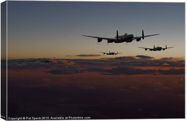 Lancaster - Mainstream Canvas Print by Pat Speirs