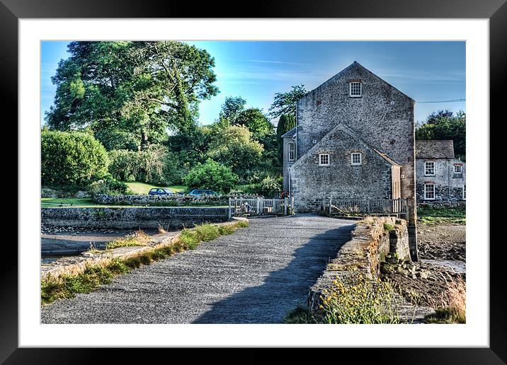 Carew Tidal Mill Pembrokeshire 1 Framed Mounted Print by Steve Purnell