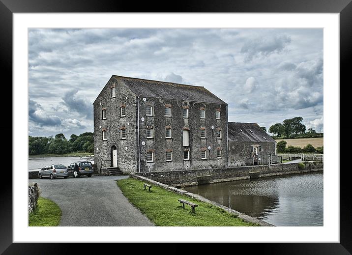 Carew Tidal Mill Pembrokeshire 2 Framed Mounted Print by Steve Purnell