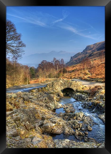 Ashness Bridge Framed Print by Tracey Whitefoot