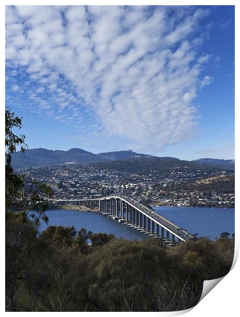 Tasman Bridge, Hobart #2 Print by