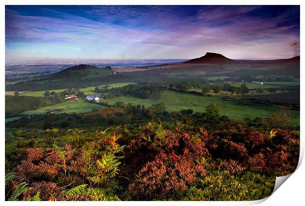 Roseberry Topping Print by Dave Hudspeth Landscape Photography