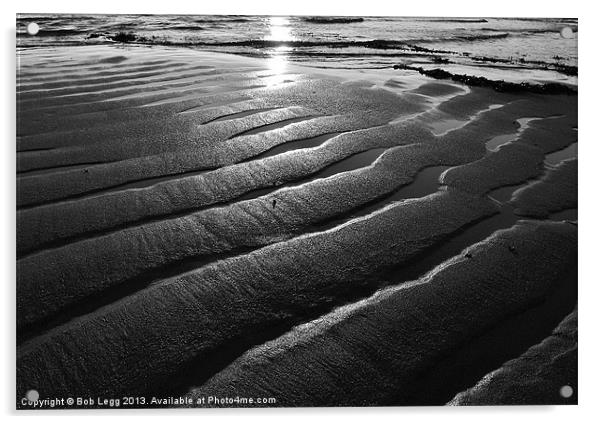 Tide Lines Acrylic by Bob Legg