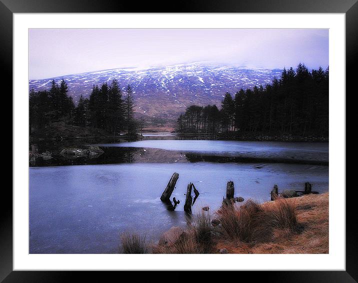 highland winter Framed Mounted Print by dale rys (LP)