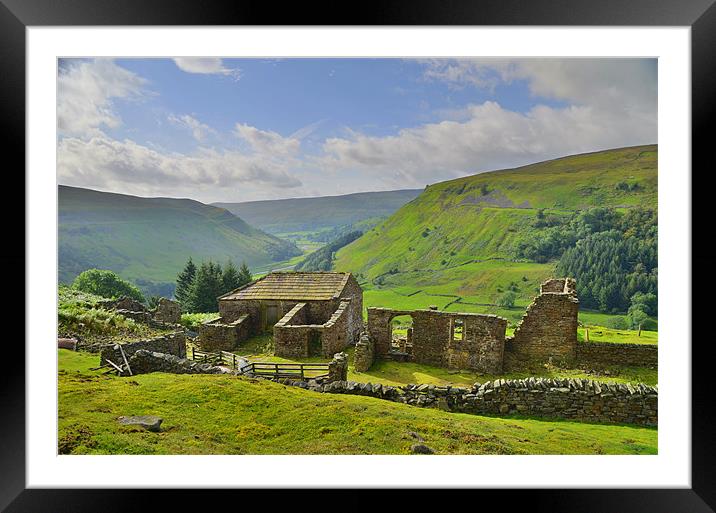 Yorkshire: Crackpot Hall Framed Mounted Print by Rob Parsons