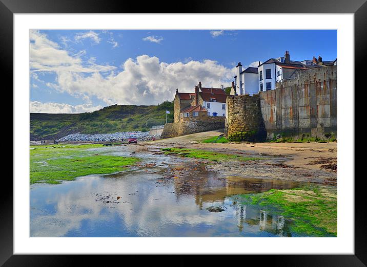 Yorkshire: Robin Hoods Bay Framed Mounted Print by Rob Parsons